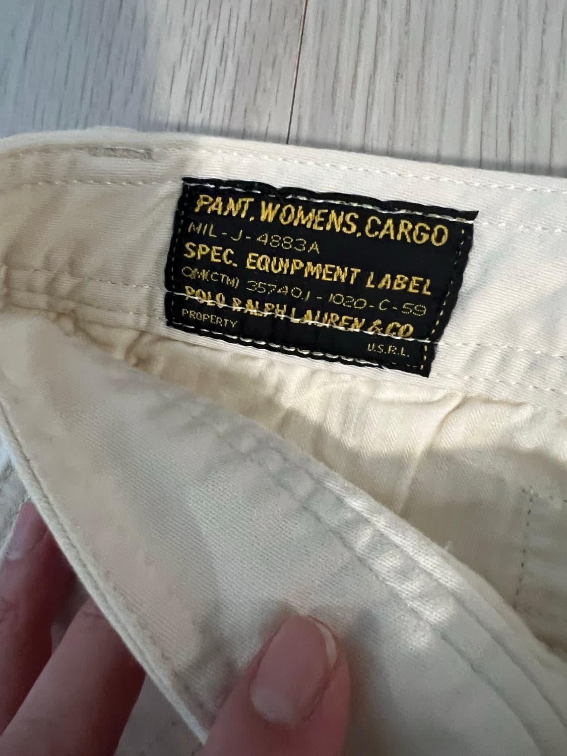 Polo 회이트 유틸리티 술림핏 코튼카고팬츠 상품이미지6
