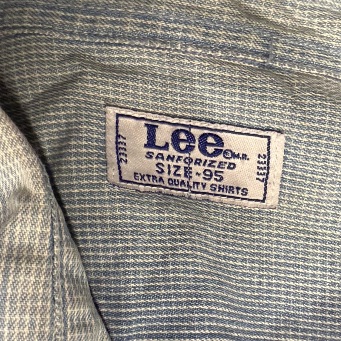 [ 정품/95 ] Lee 체크 긴팔 셔츠 b16 상품이미지8
