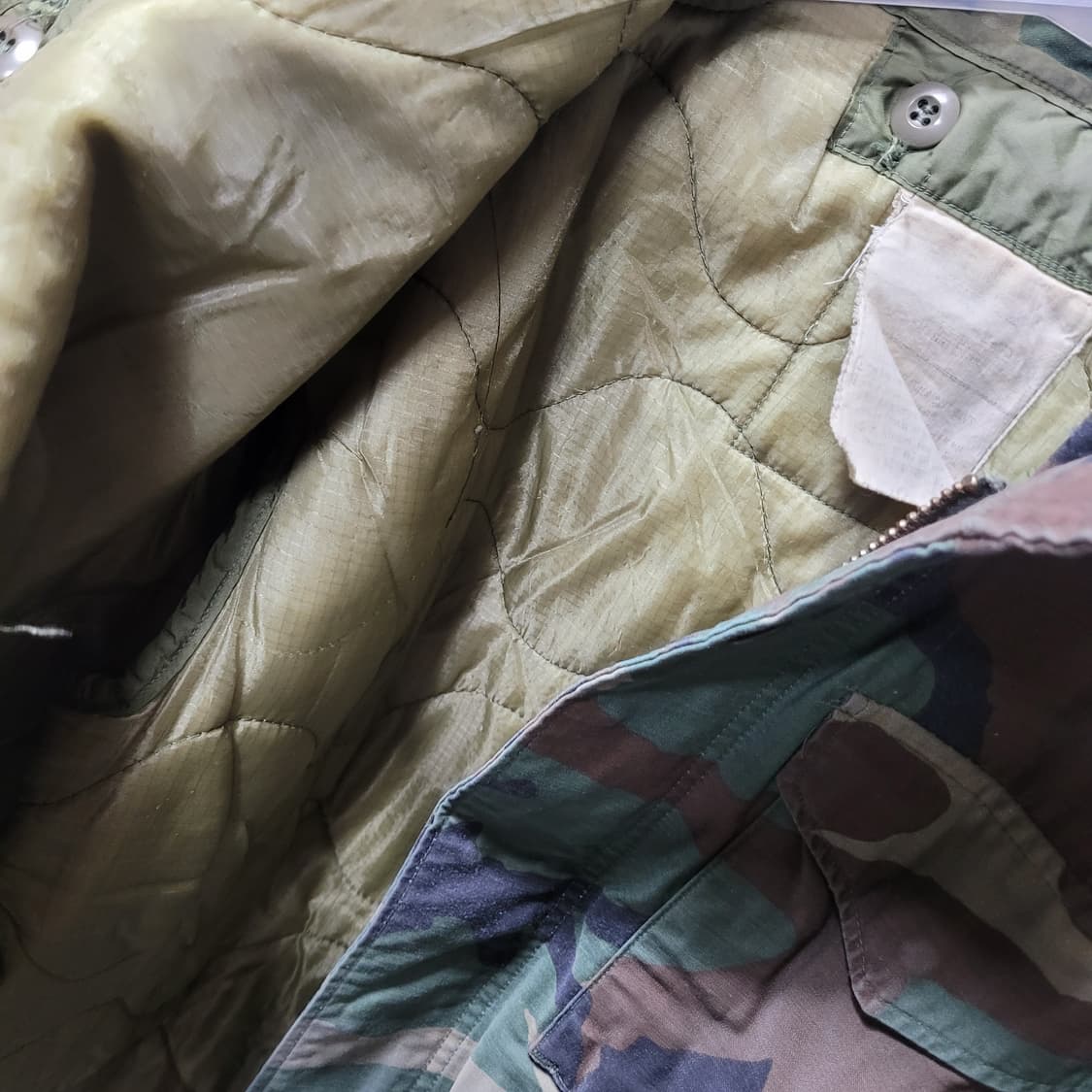 미 빈티지 얼룩이 m65야상
 상품이미지5