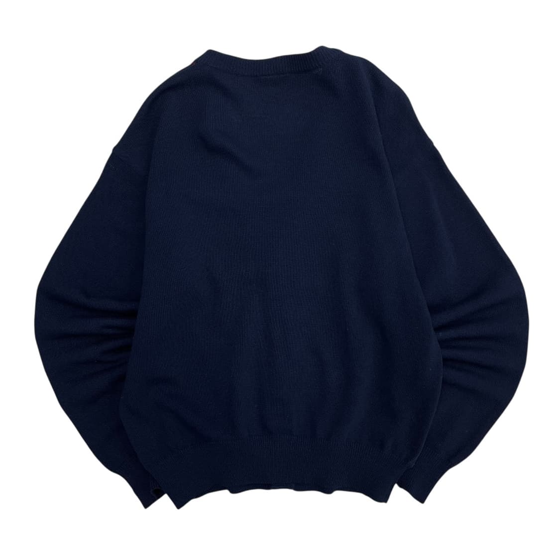 라코스테 타탄체크 네이비 니트 가디건 100 상품이미지3