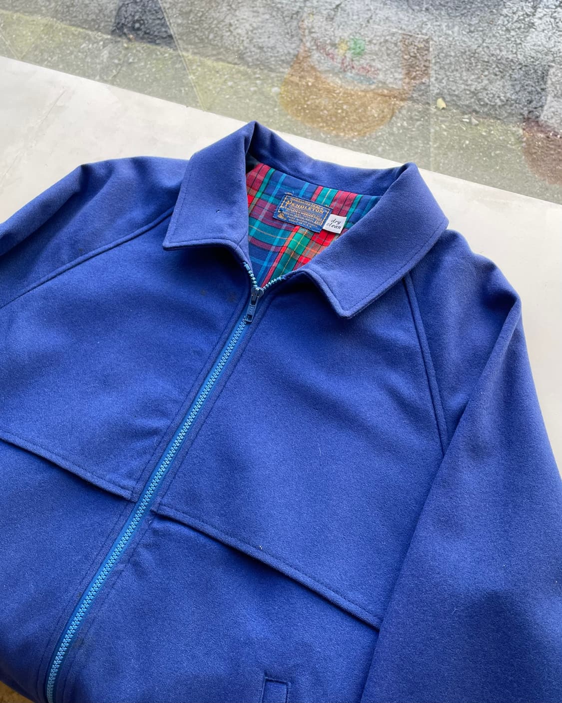 70’s USA Pendleton wool Harrington jkt  상품이미지4