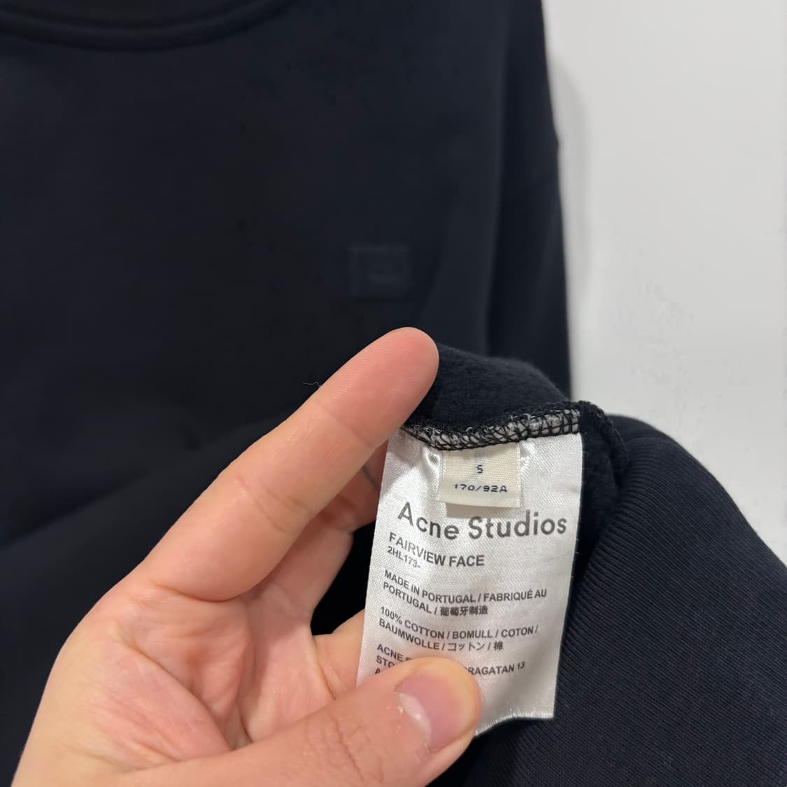 Acne Studios 페이스 로고 스웻셔츠 상품이미지5