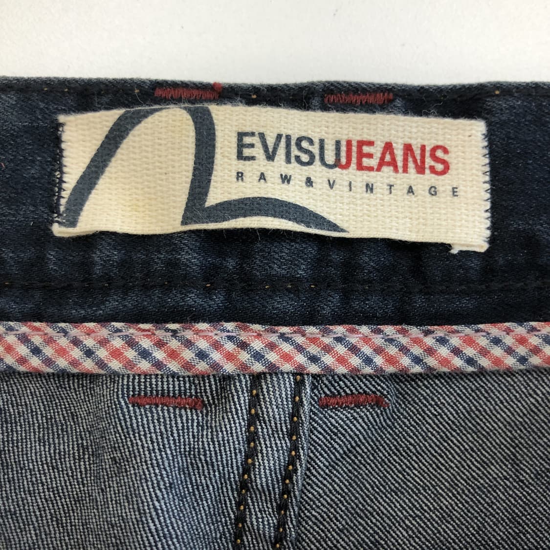 에비수 워크데님 시그니처 청바지 32 인치  상품이미지5