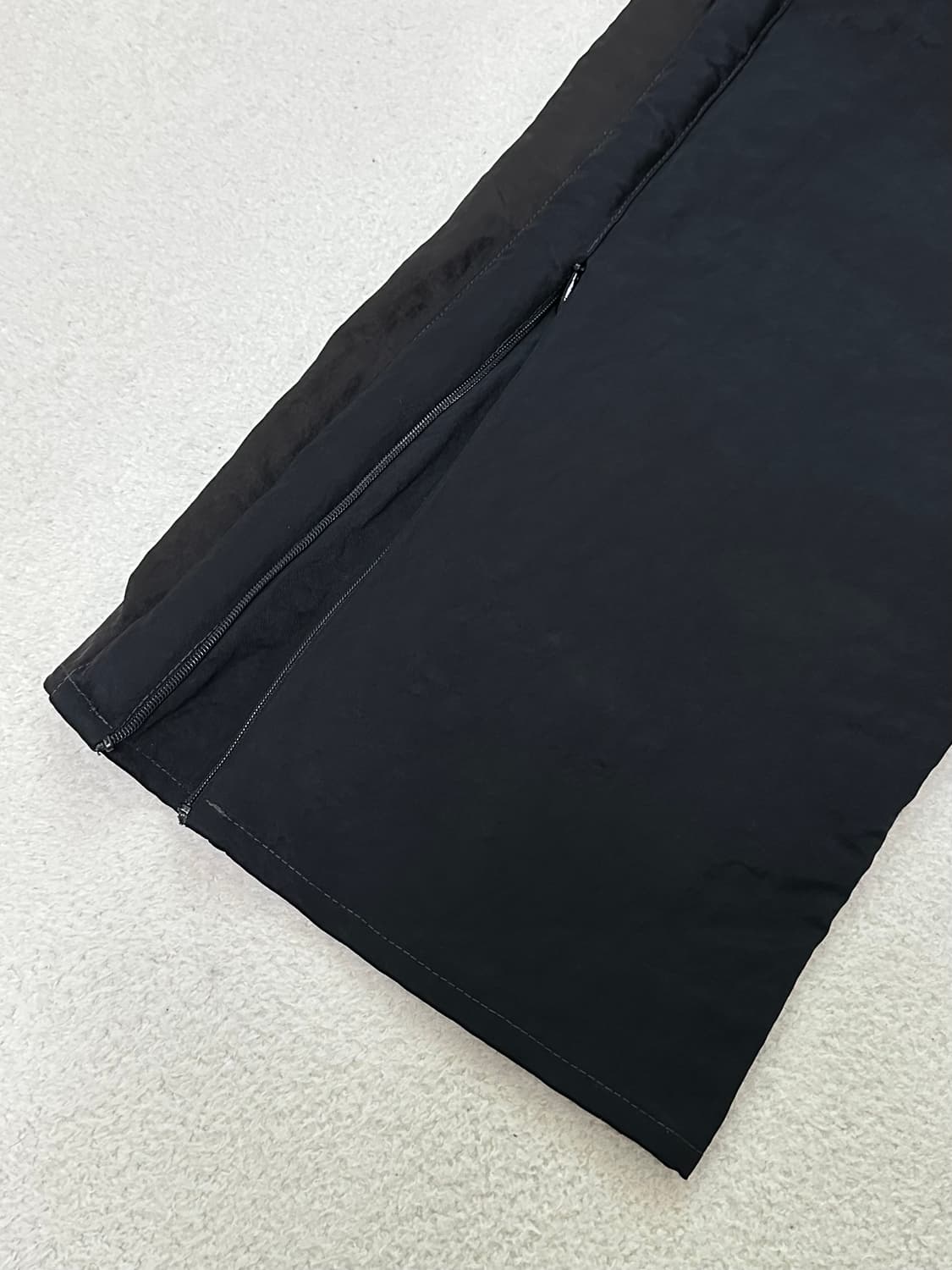 파프롬왓 파 나일론 볼륨 라인 팬츠 블랙 브라운  1사이즈 상품이미지7