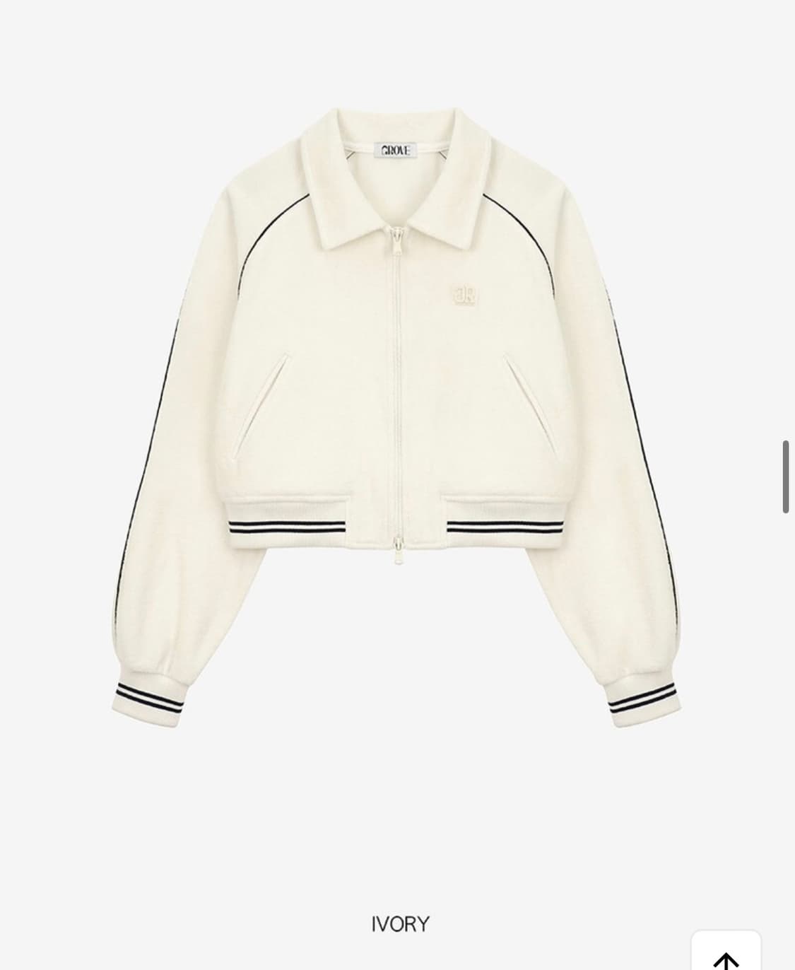 그로브 22SS RILEY JUMPER 아이보리 상품이미지1