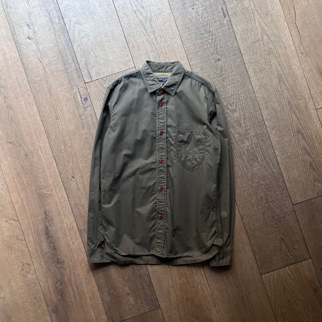 Button Detail Cargo Shirts 상품이미지1