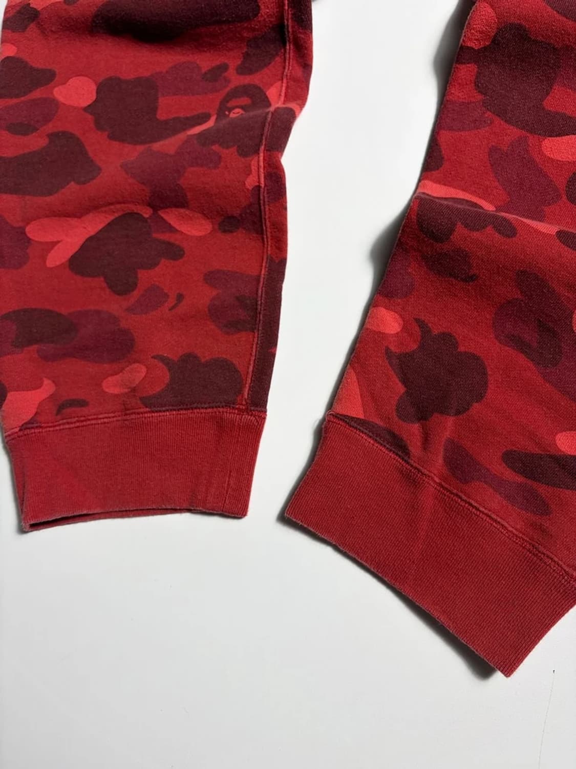 베이프 BAPE 레드 카모플라쥬 스웻 팬츠 R1679 상품이미지3