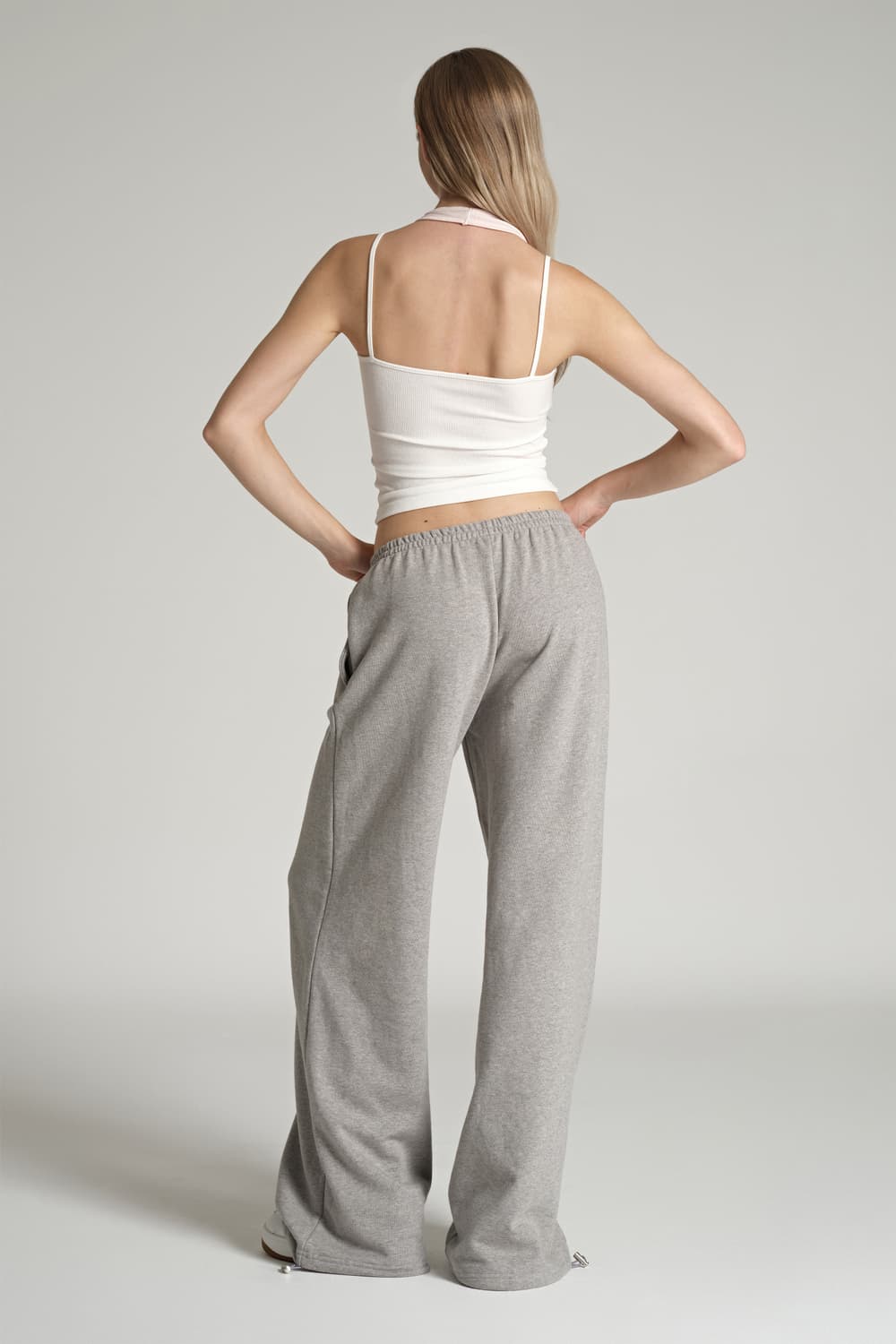 Kleesier Soft layered sleeveless, White 상품이미지3