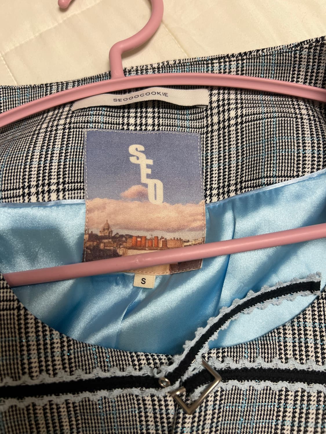 서쿠키 블루 자켓s 상품이미지2