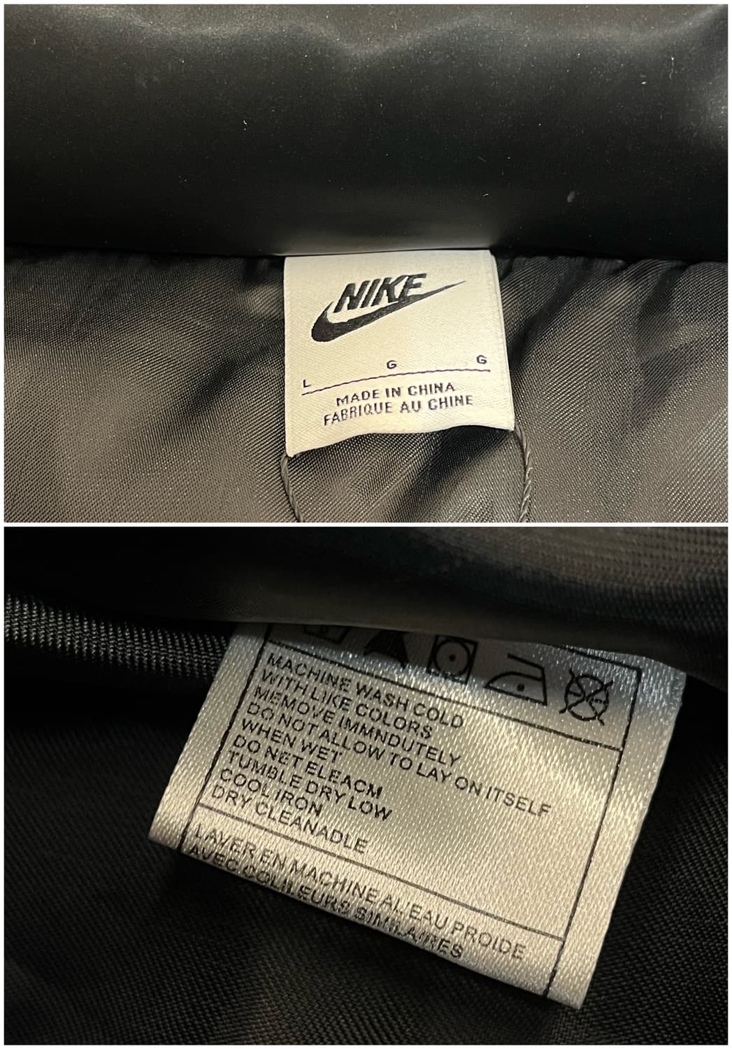 나이키 패딩 베스트 블랙 L #csz2788 상품이미지3