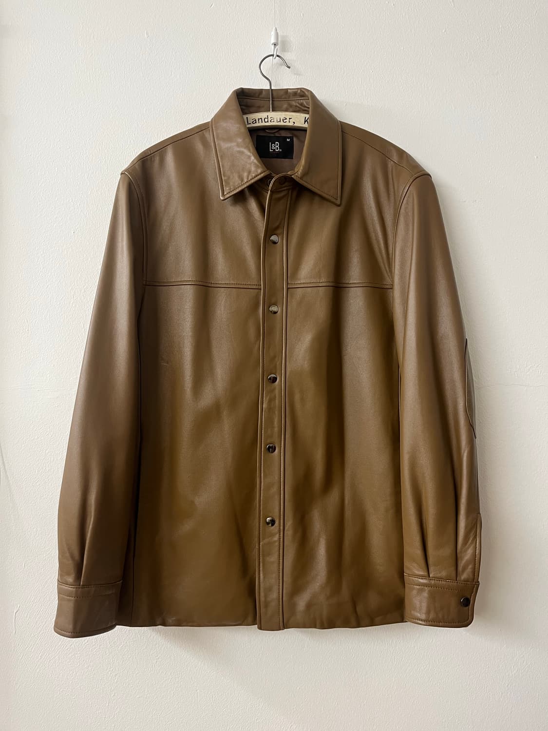 L&B Homme 쉽스킨 레더 자켓 양가죽 상품이미지1