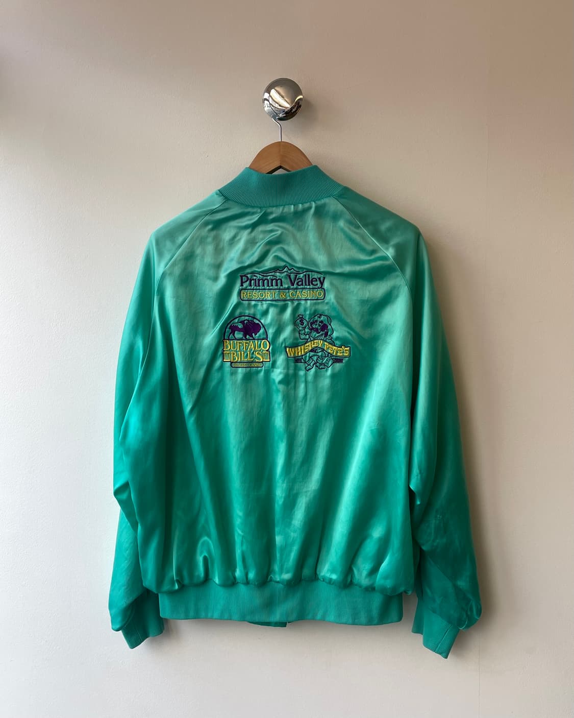 90’s USA Casino Satin jacket (빈티지 새틴 자켓) 상품이미지3