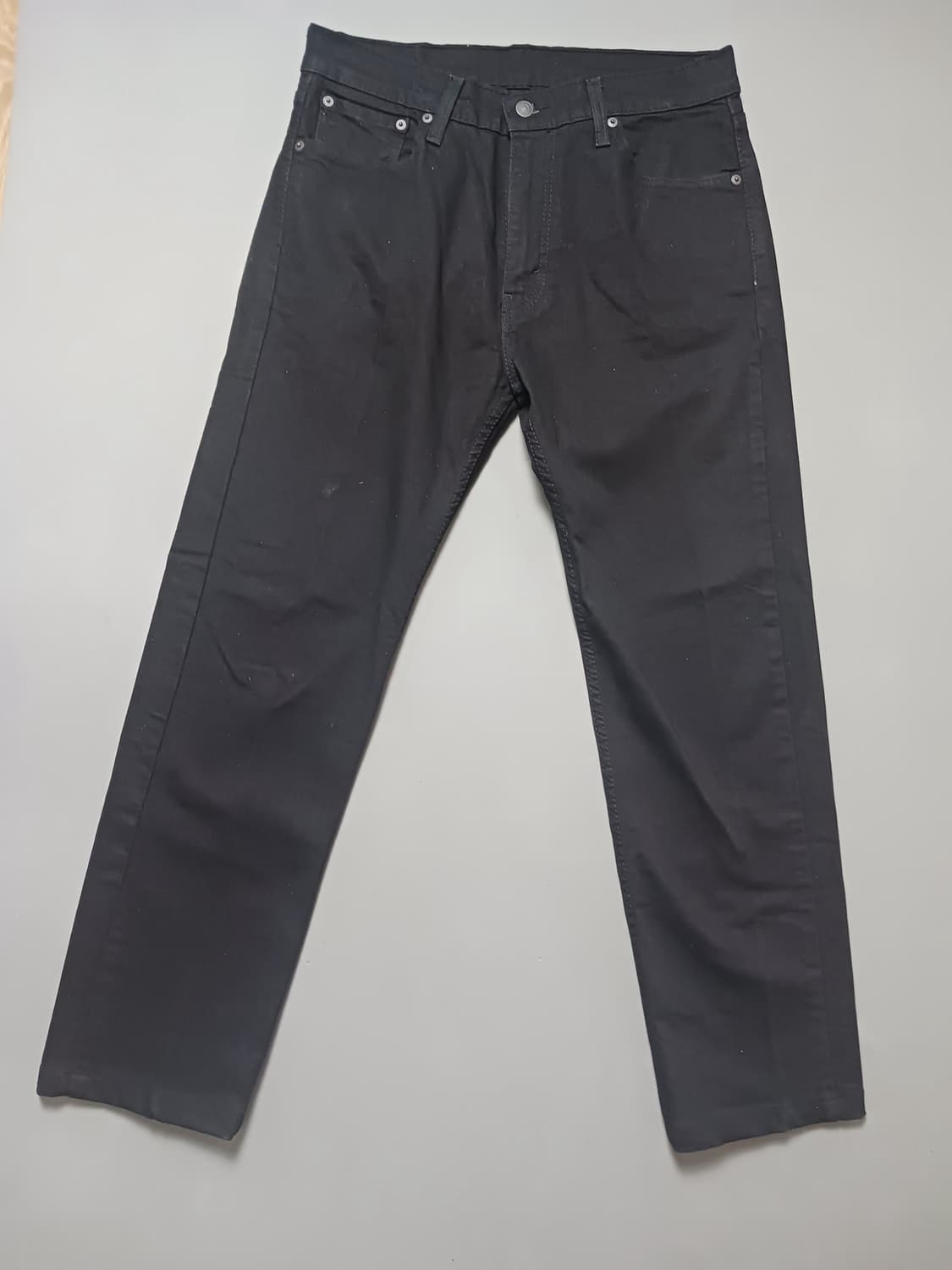 [33] 리바이스 505 블랙 레귤러진 청바지 상품이미지1