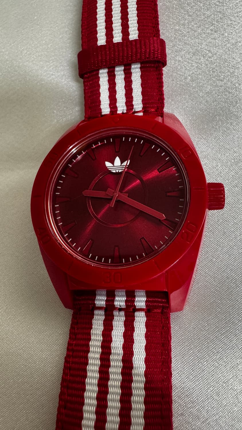 Adidas 아디다스 산티아고 ADH2661 레드 세줄 손목시계 상품이미지4