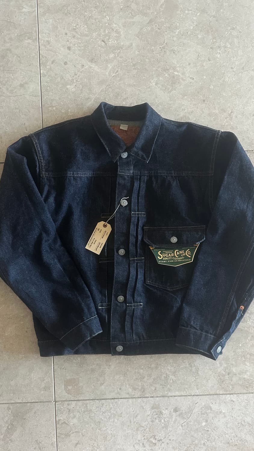 슈가케인 데님자켓 상품이미지1