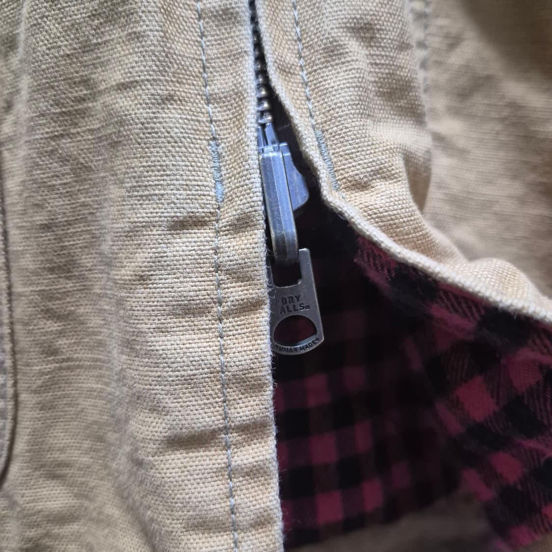 (L) 휴먼메이드 헌팅 자켓 베이지 상품이미지8