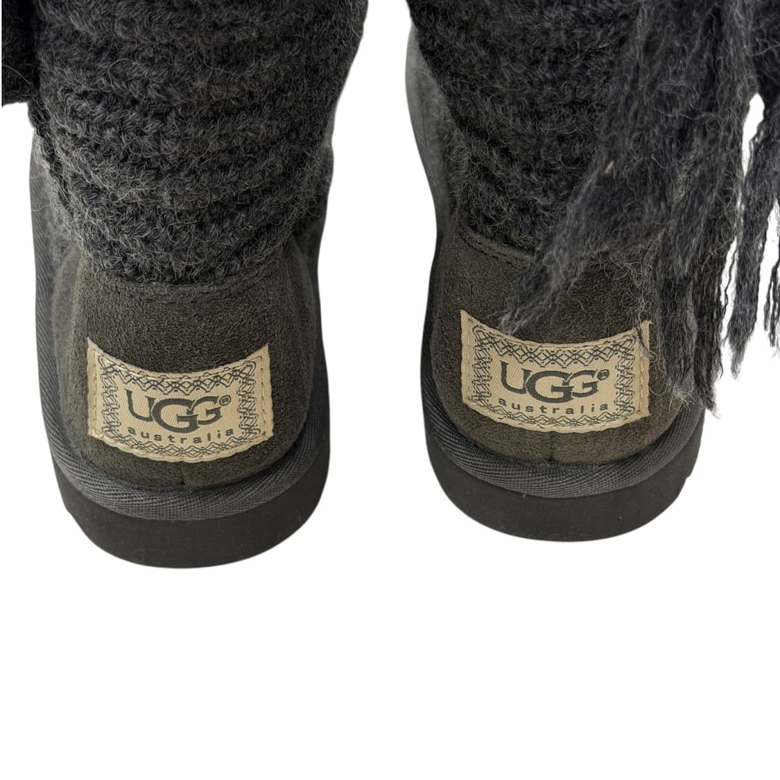 UGG 어그 태슬 니트 롱부츠 그레이 220 상품이미지4