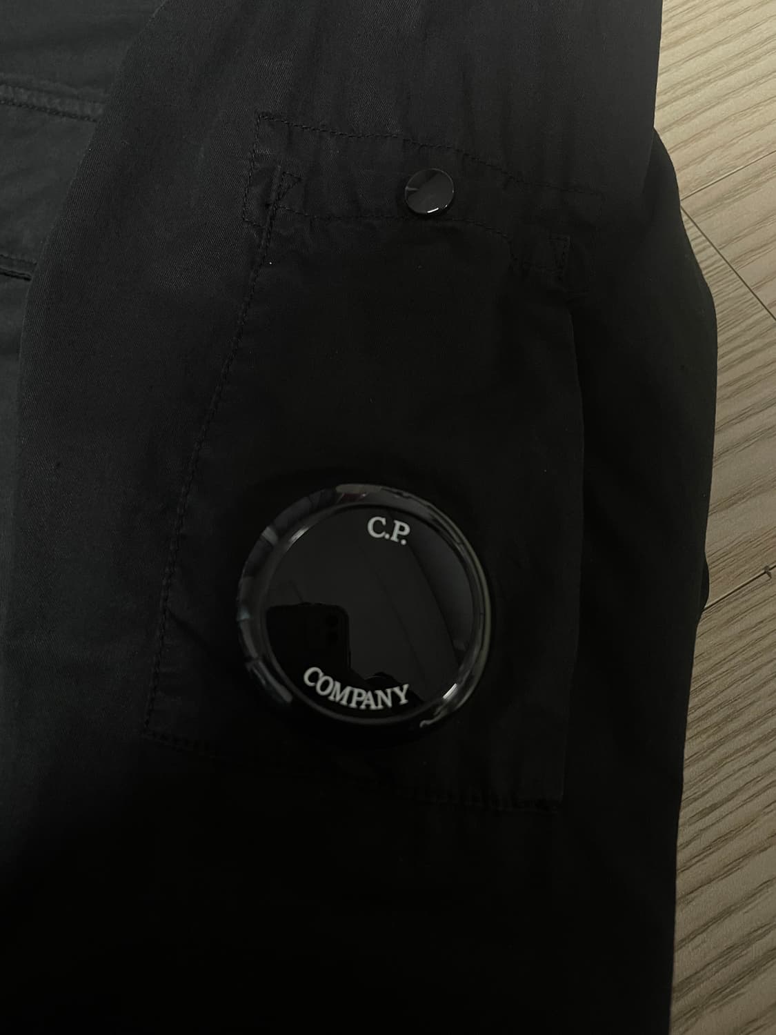 CP 컴퍼니 렌즈와펜포켓셔츠 xxl 블랙 상품이미지2