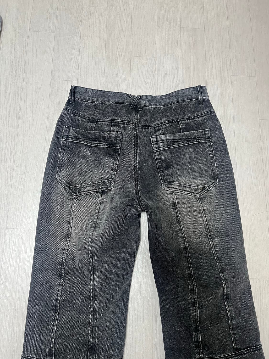 etce 스태킹 플레어 데님팬츠 L사이즈 상품이미지6