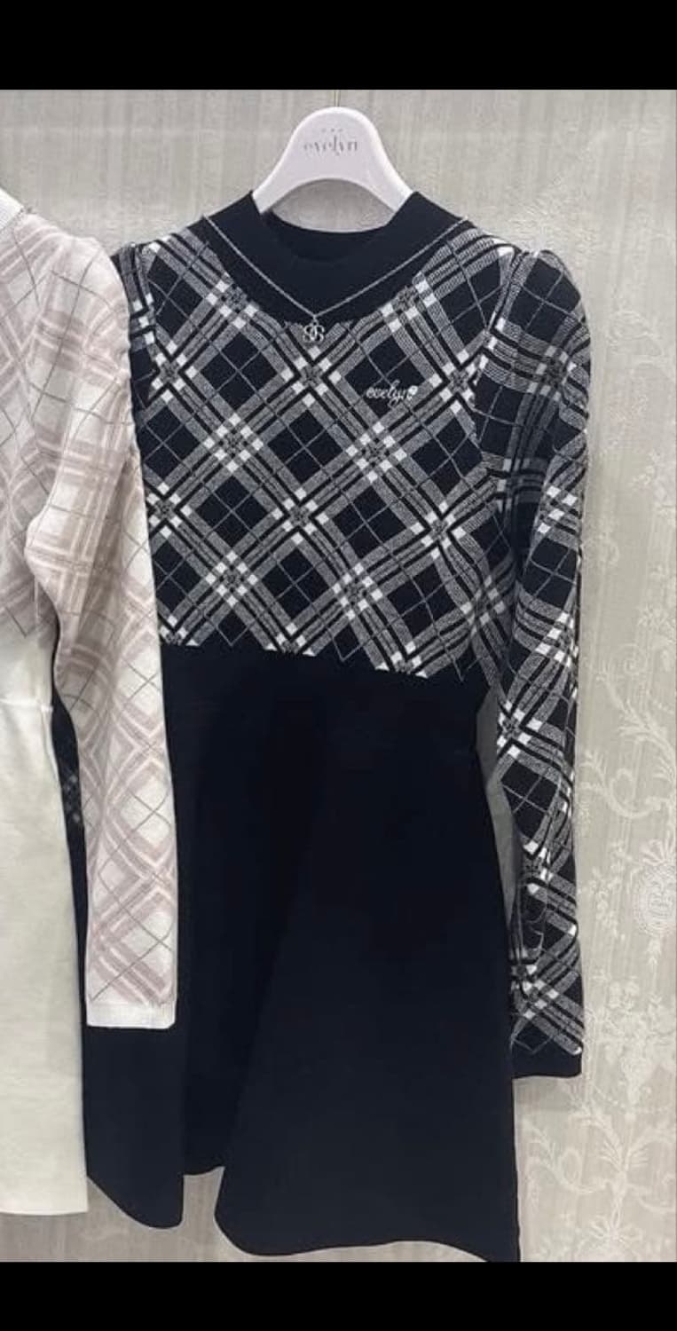 에블린 요코하마점한정 니트원피스 스나계 피움 리즈리사 마즈 미셸마카롱 상품이미지2