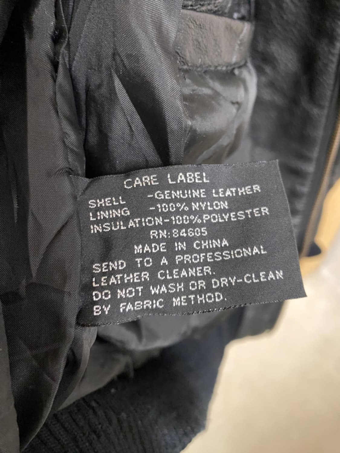 VTG A-2 leather jacket 핀터레스트 레더 자켓 상품이미지10