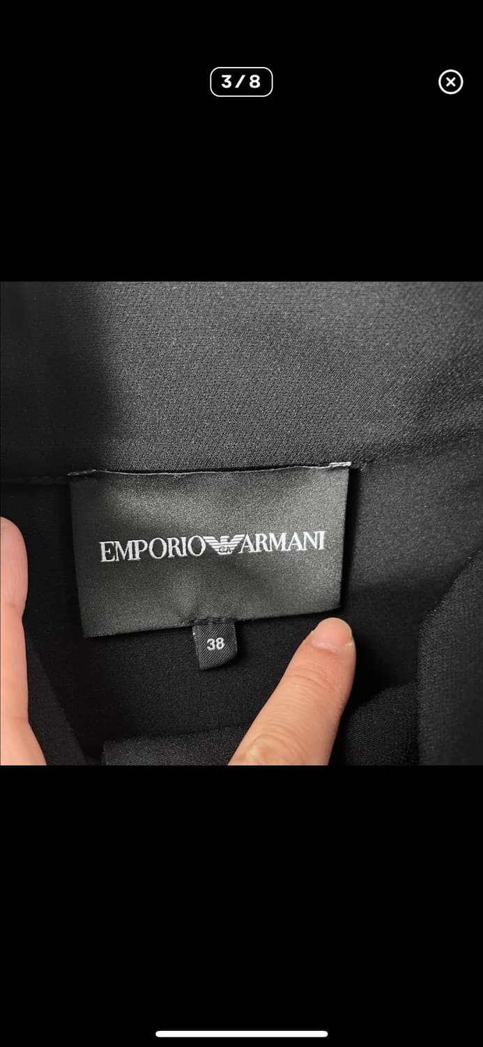 엠포리오 아르마니 트렌치 자켓 100 상품이미지3