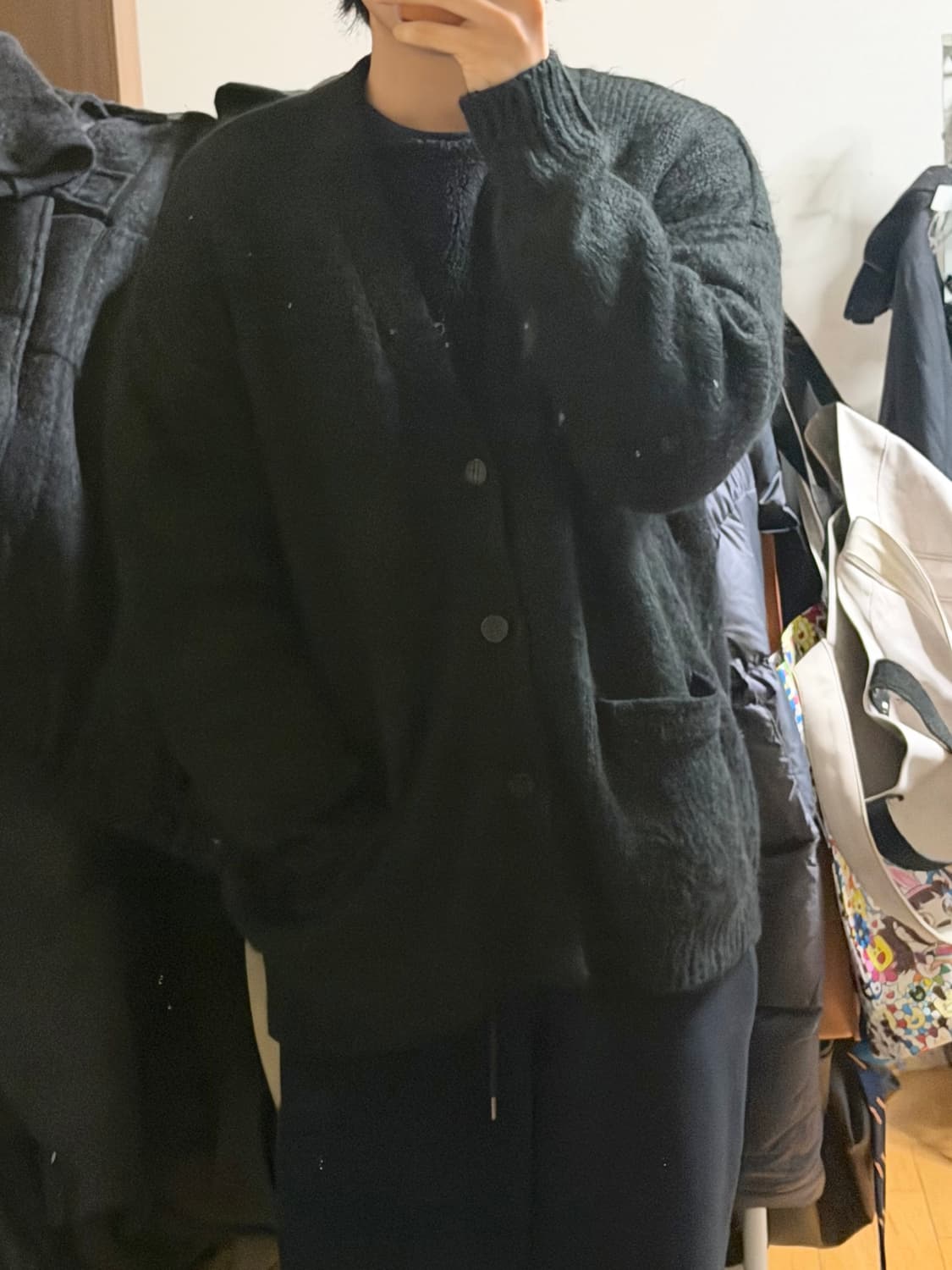 프릭스스토어 아크릴 니트 가디건 상품이미지2