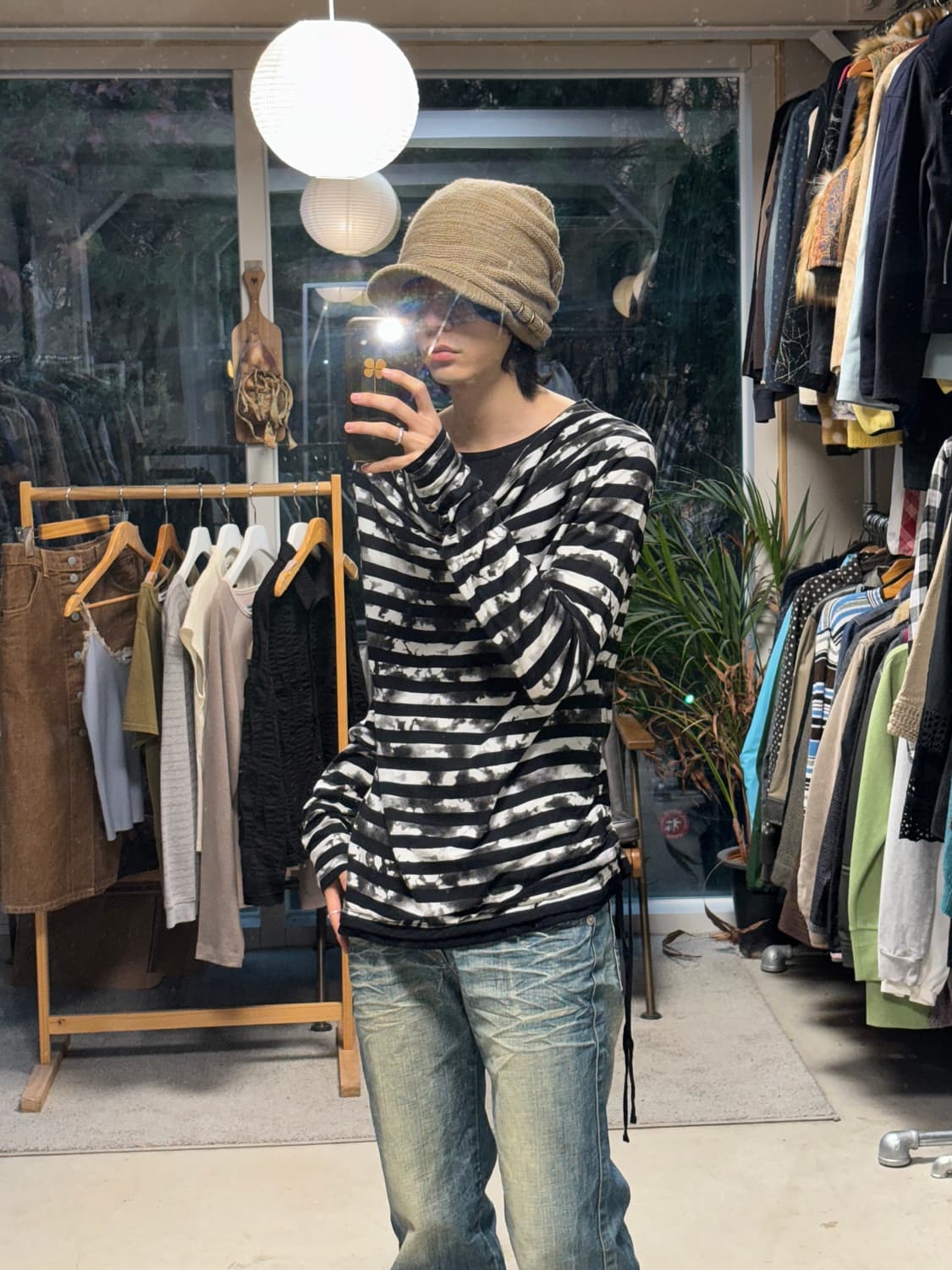 Jpn 피어싱 니트캡 상품이미지3