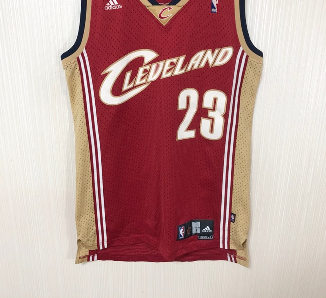 NBA 아디다스 클리블랜드캐벌리어스 스윙맨져지 100 #23 르브론제임스 상품이미지3