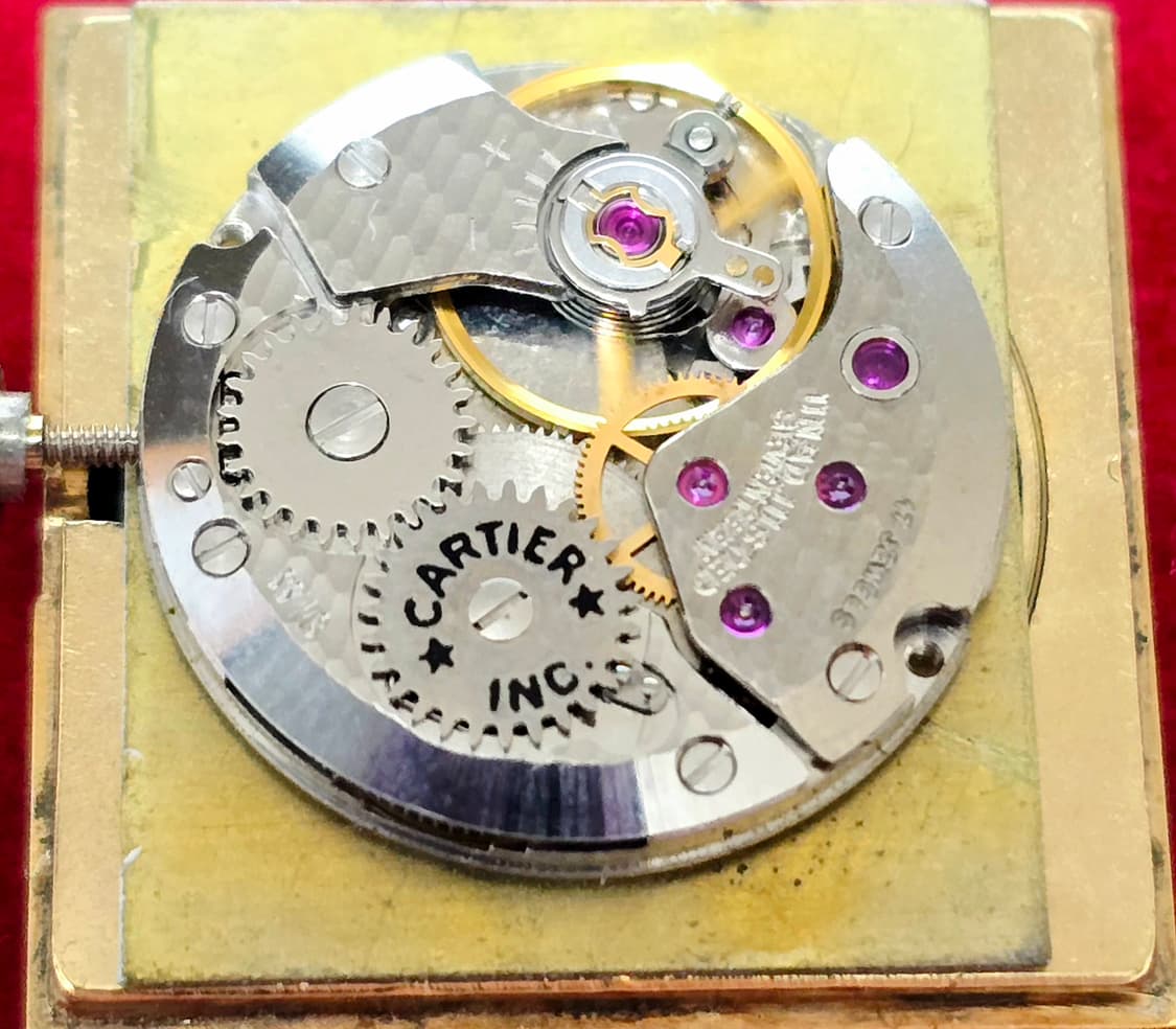 까르띠에탱크머스트시계 L사이즈 정품  상품이미지10