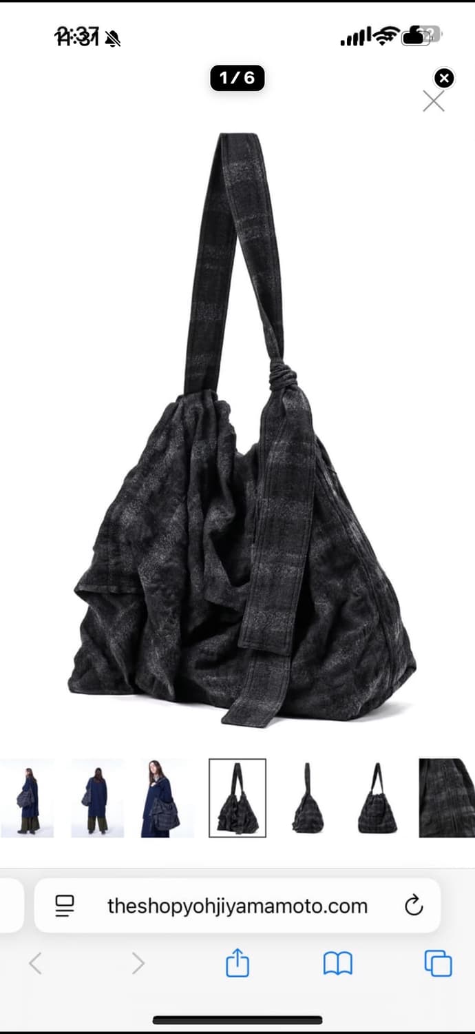 S'YTE 쉐도우 체크 숄더백 상품이미지1