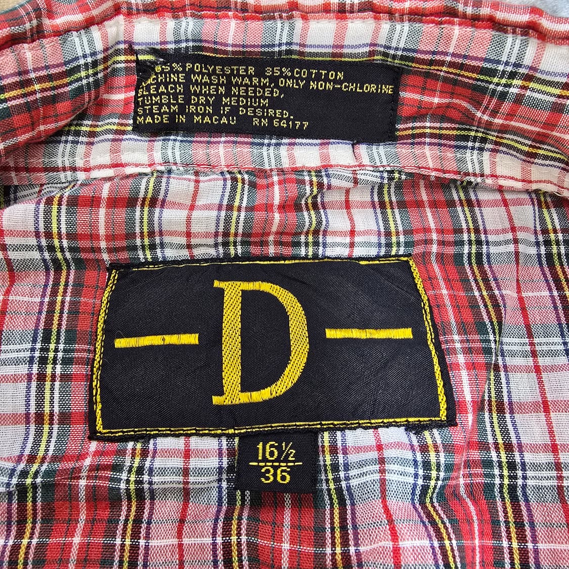 90s USA Vintage 체크 웨스턴셔츠 상품이미지3