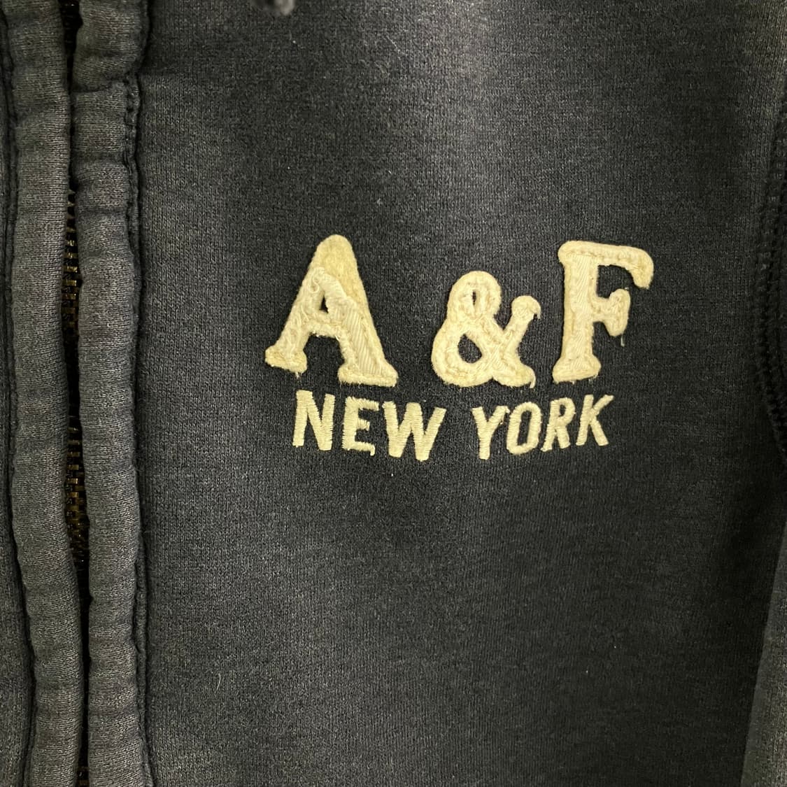 아베크롬비 하이넥 울프죠 후드집업 M 상품이미지4