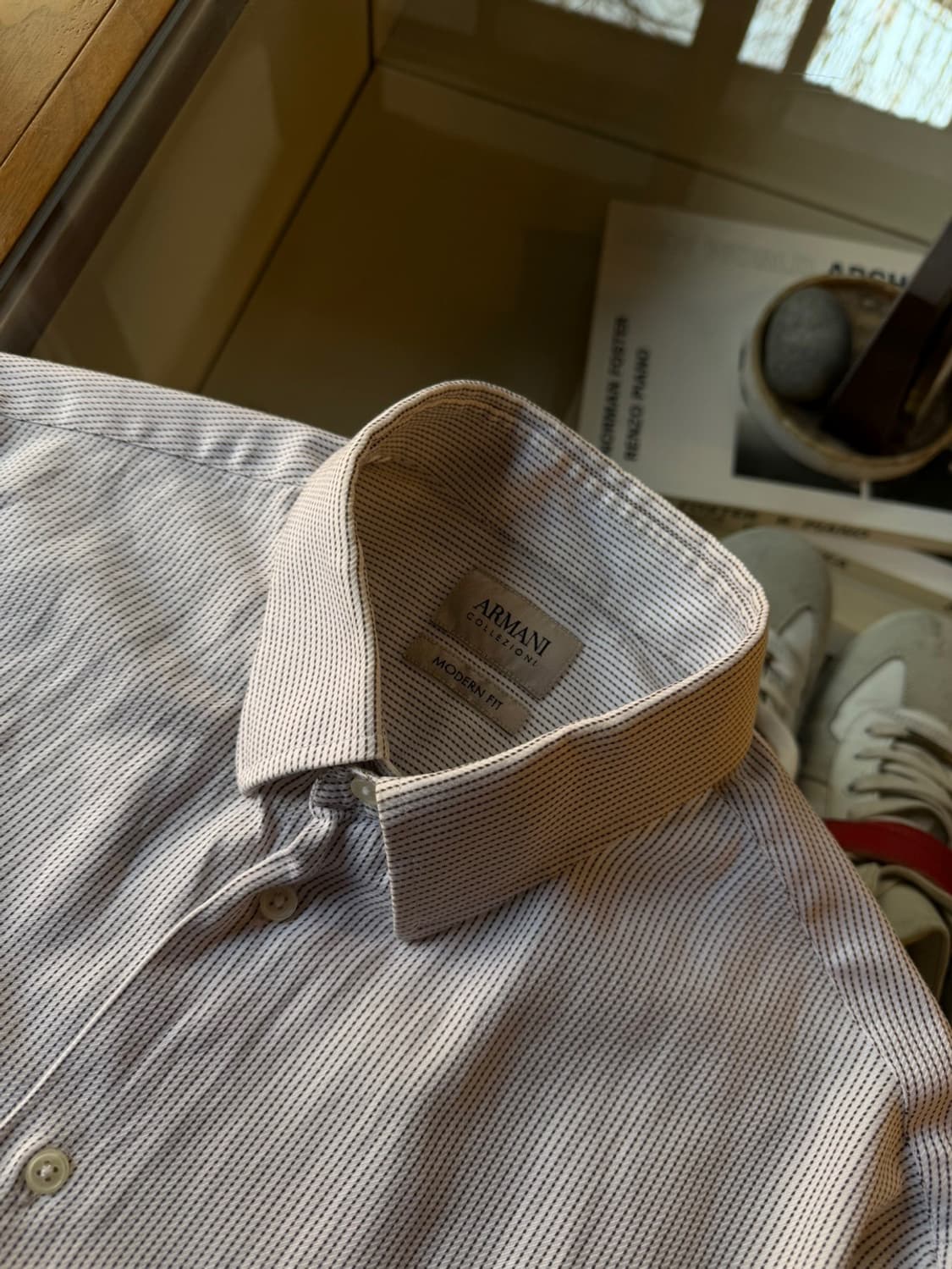 아르마니 꼴레지오니 셔츠 100 상품이미지9