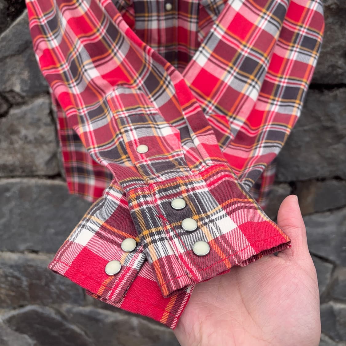 리 Lee 플란넬 웨스턴 셔츠 상품이미지4