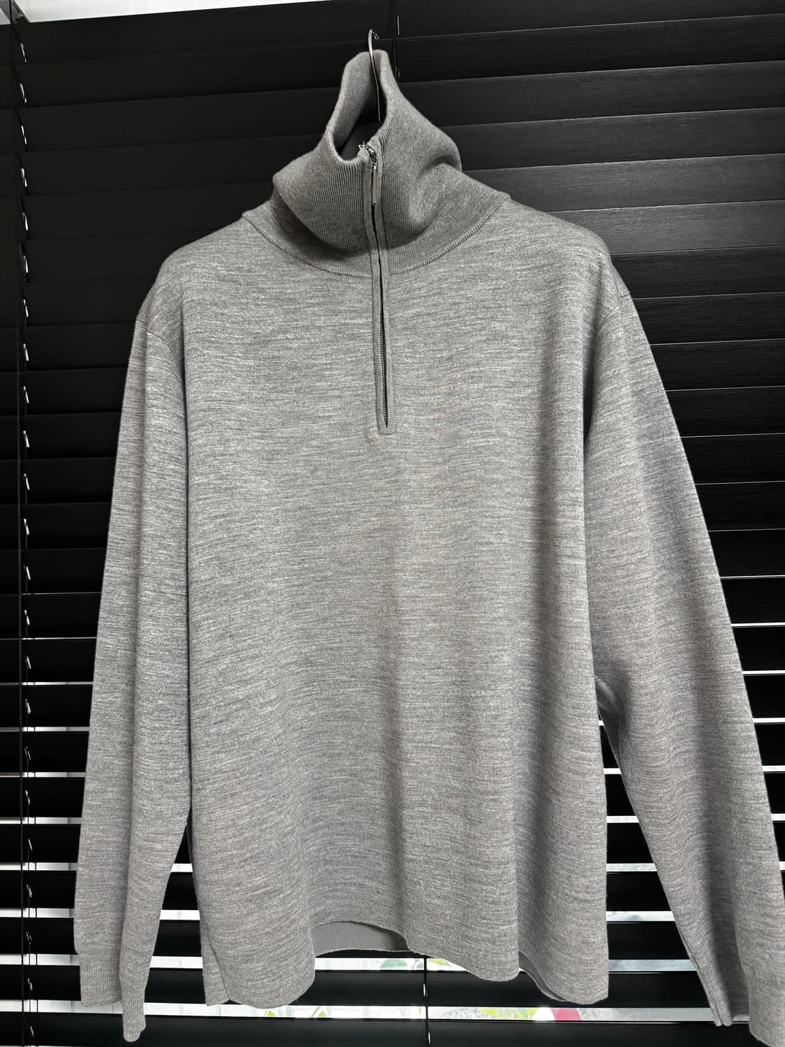 Studio Nicholson 반집업 메리노 울 니트 L 상품이미지5