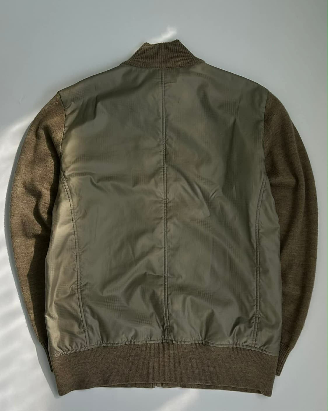 [L] 나이키 솔로 스우시 울 니트 패딩 슬리브 집업 자켓 상품이미지3