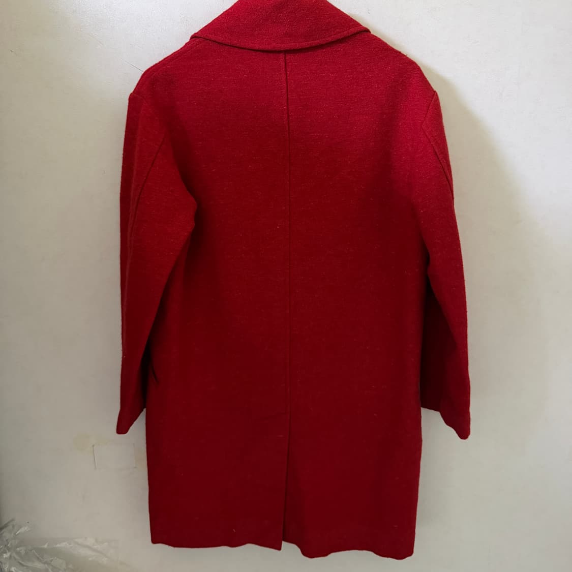 이자벨마랑 여성 레드 투버튼 코트 오버핏 (66-77) 상품이미지6