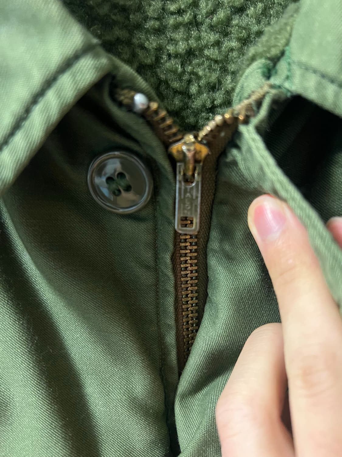 80s 미군 A2덱자켓, 빈티지 우디 앨런 자켓 상품이미지6