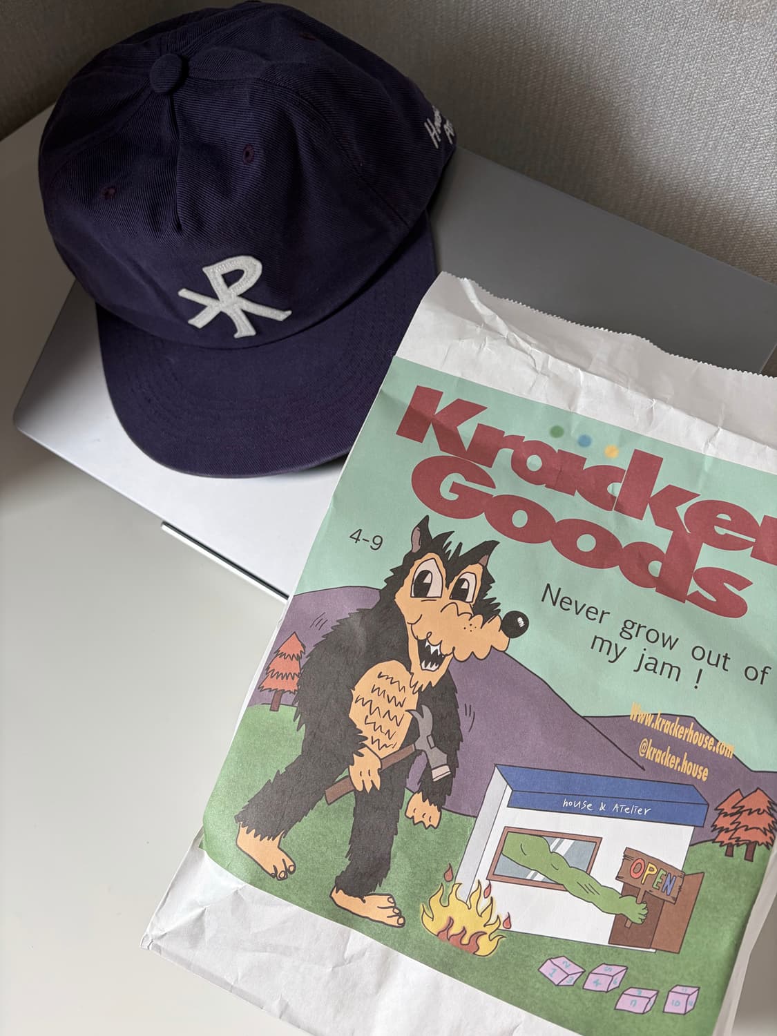 크래커하우스 아뜰리에 캡 퍼플 상품이미지1