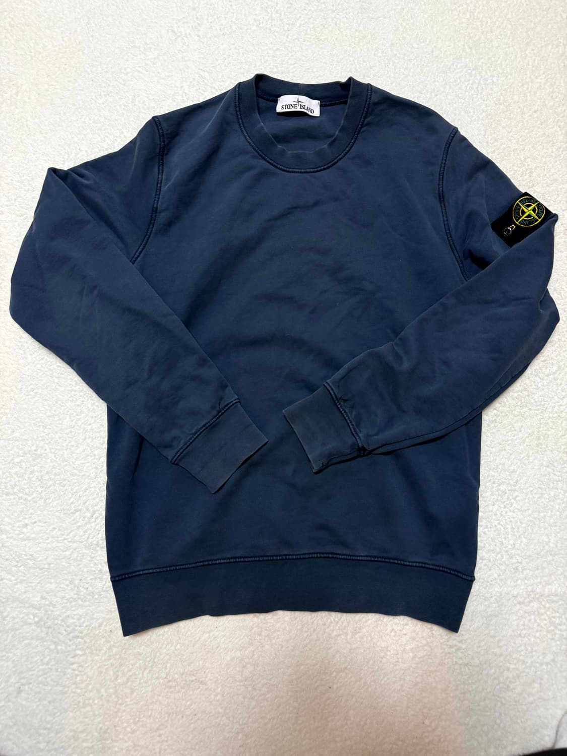 정품 스톤아일랜드 네이비 맨투맨 (L )Stone Island 상품이미지1