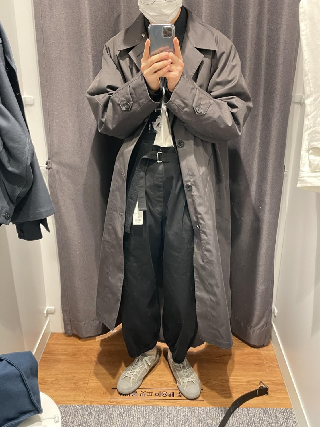 유니클로U 싱글브레스트 트렌치코트 L 상품이미지2