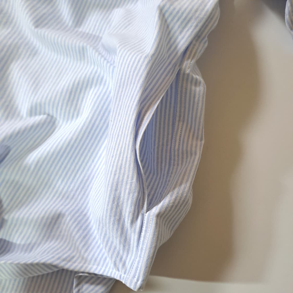 (택포) Beams 빔즈 야부사메 폴로 스트라이프 셔츠 110 B805 상품이미지6