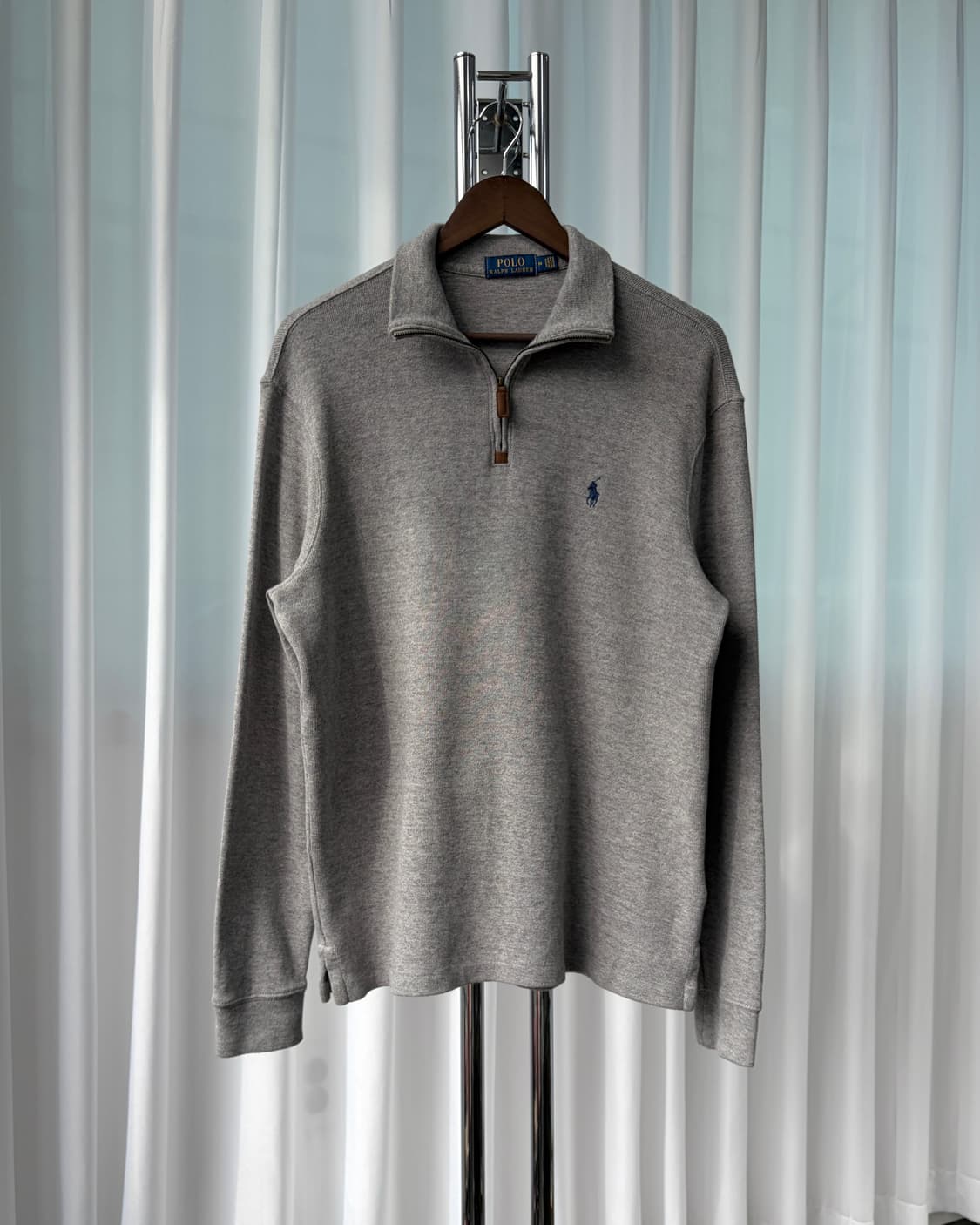 [M]폴로 랄프로렌 쿼터집 풀오버 코튼 니트 상품이미지2