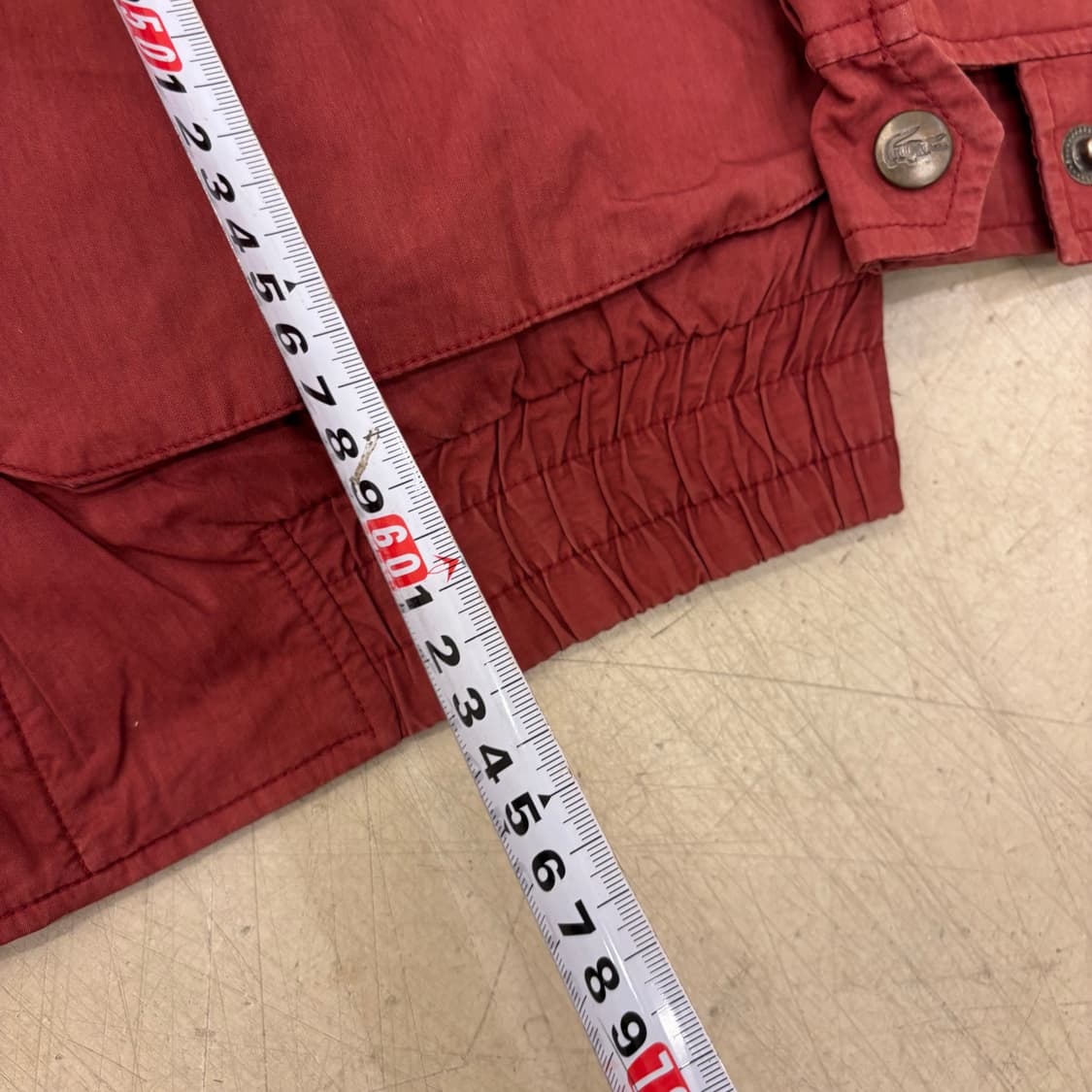 라코스테 00s 레더 넥 자켓 상품이미지4