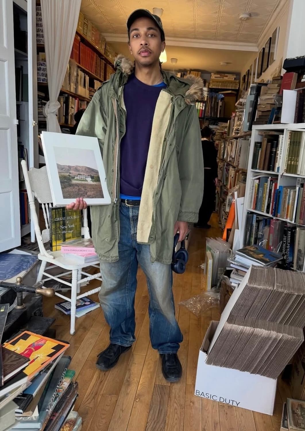 Yohji Yamamoto Y's 12aw 야상 자켓 상품이미지7