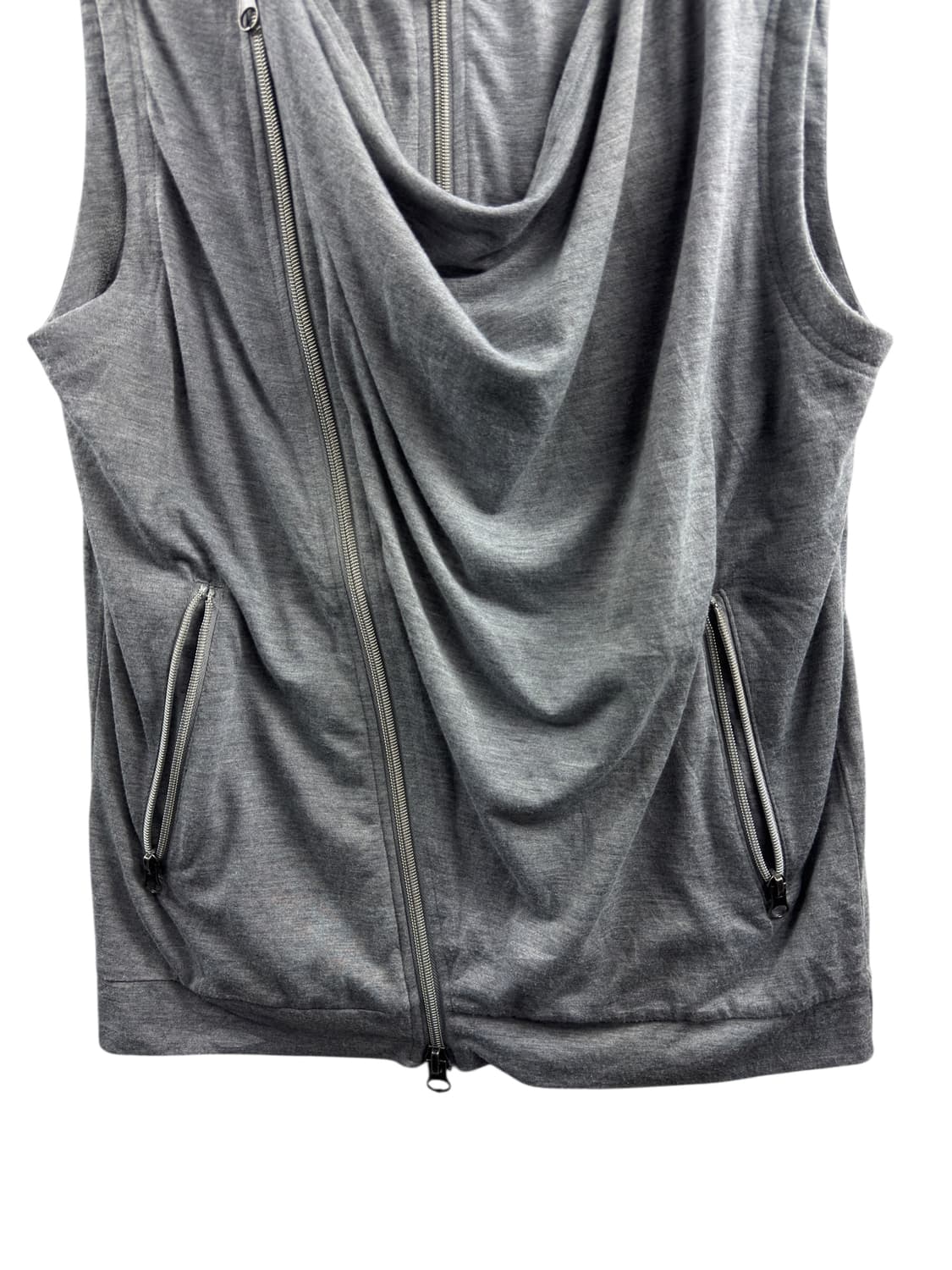 JPN Y2K 이중레이어드 베스트집업1312 상품이미지5