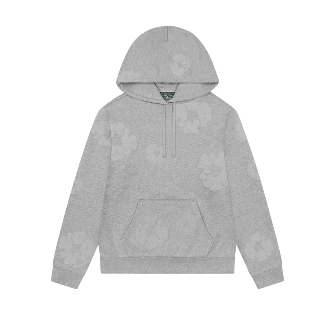 데님 티어스 모노 코튼 후디 그레이 S 상품이미지1