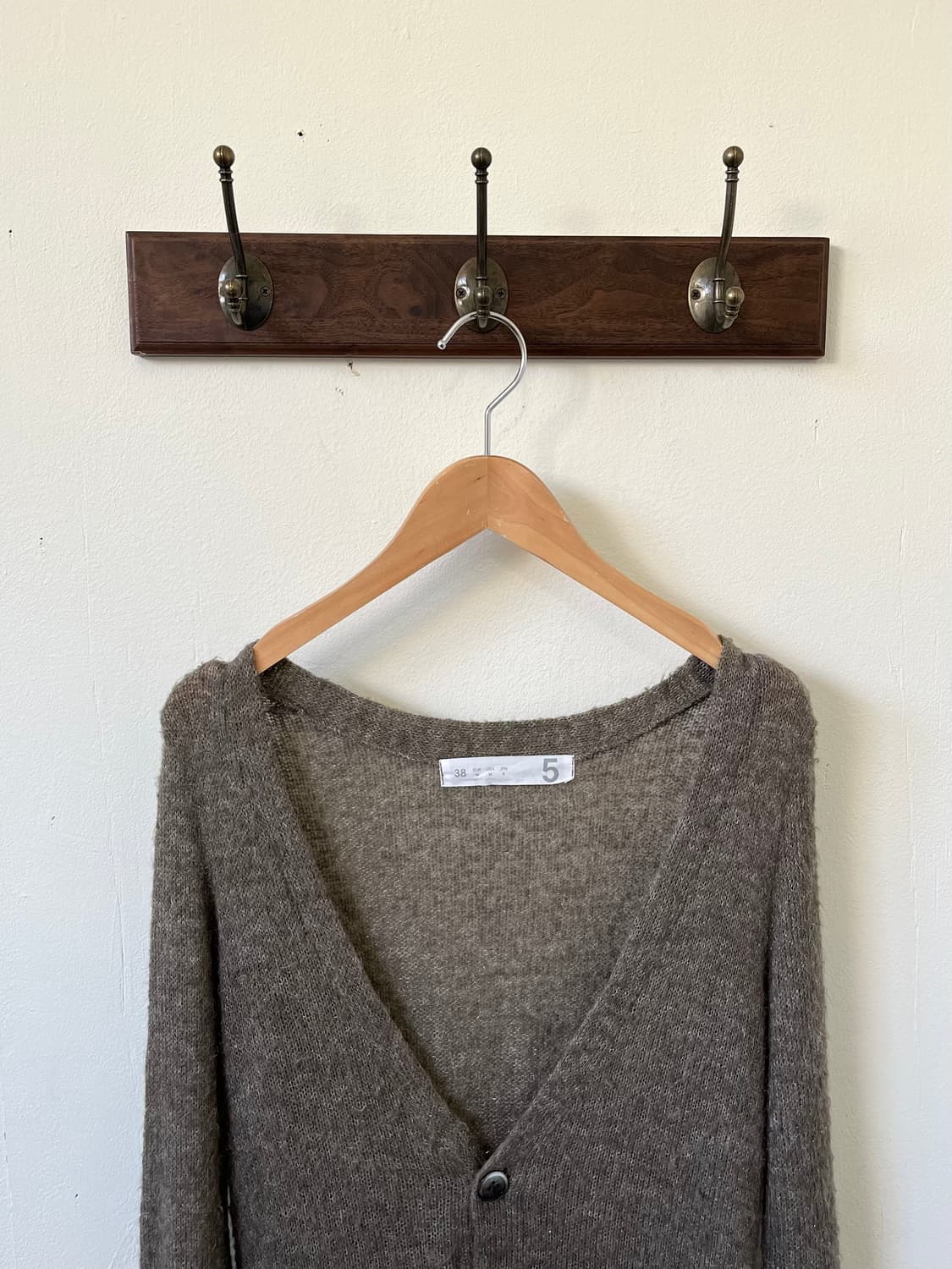 5 japan vtg 울 가디건 상품이미지2