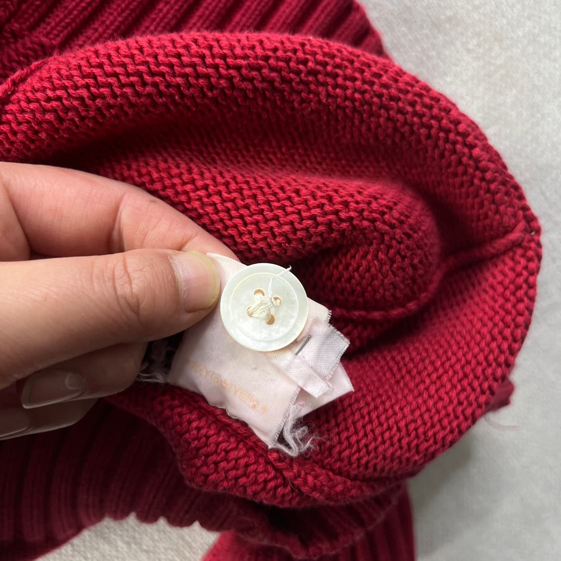 100 폴로랄프로렌 90s 코튼 가디건 상품이미지6